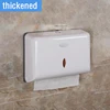 Wall Mount Paper Towel Box Universal Hotel Toilet Commercial Tissue Dispensers Punch-free Multifold Tri-Fold Paper Holder home 2