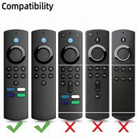 Silicone Case ForAmazon Fire-TV Stick Lite Remote Control Shockproof Anti-Slip Replacement Protective Cover Case  2021/2020 2