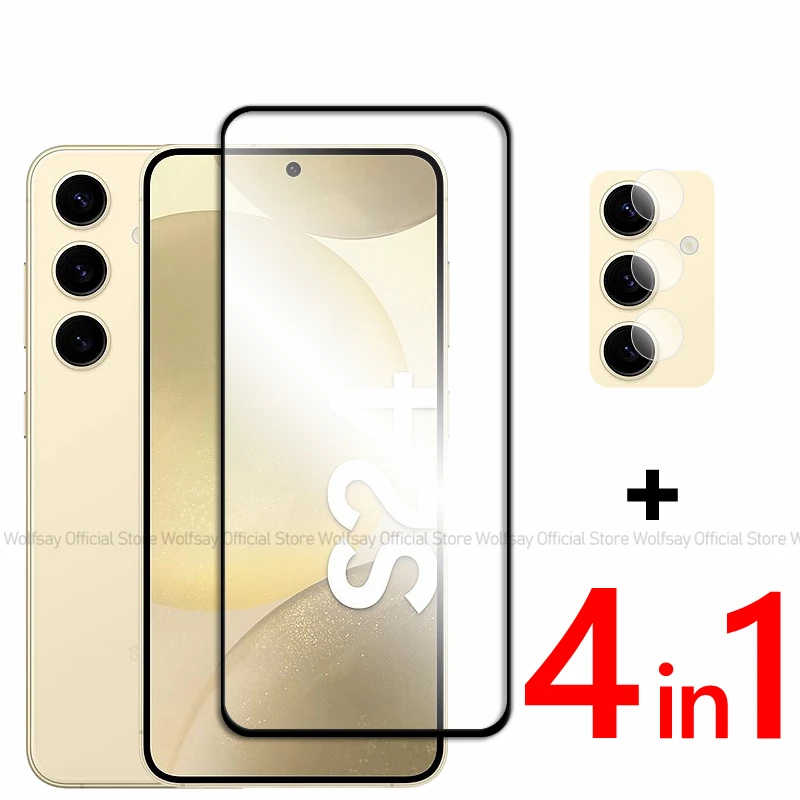 Full Glue Glass Per Samsung Galaxy S24 5G Screen Protector Samsung Galaxy S24 Plus S24 Ultra 5G Pellicola Protettiva In Vetro Temperato