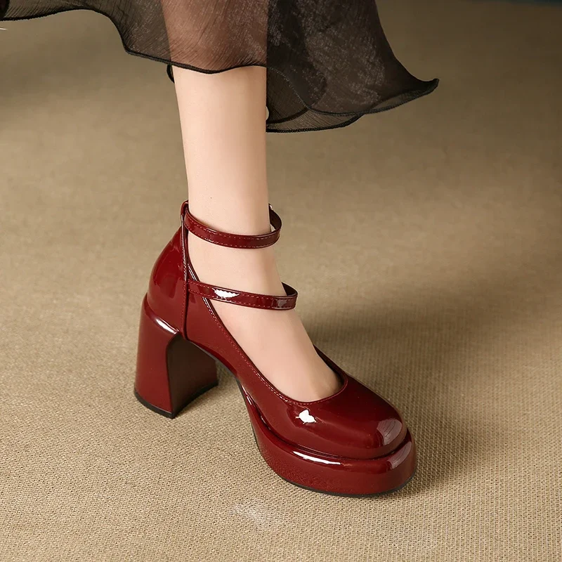 

Женские туфли на высоком каблуке, туфли-лодочки на весну, 2024