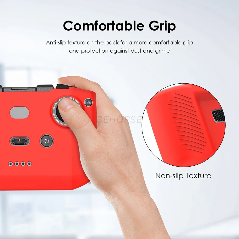 Coque Silicone Télécommande DJI RC-N1/RC-N2/RC-N3 Protection Antichoc