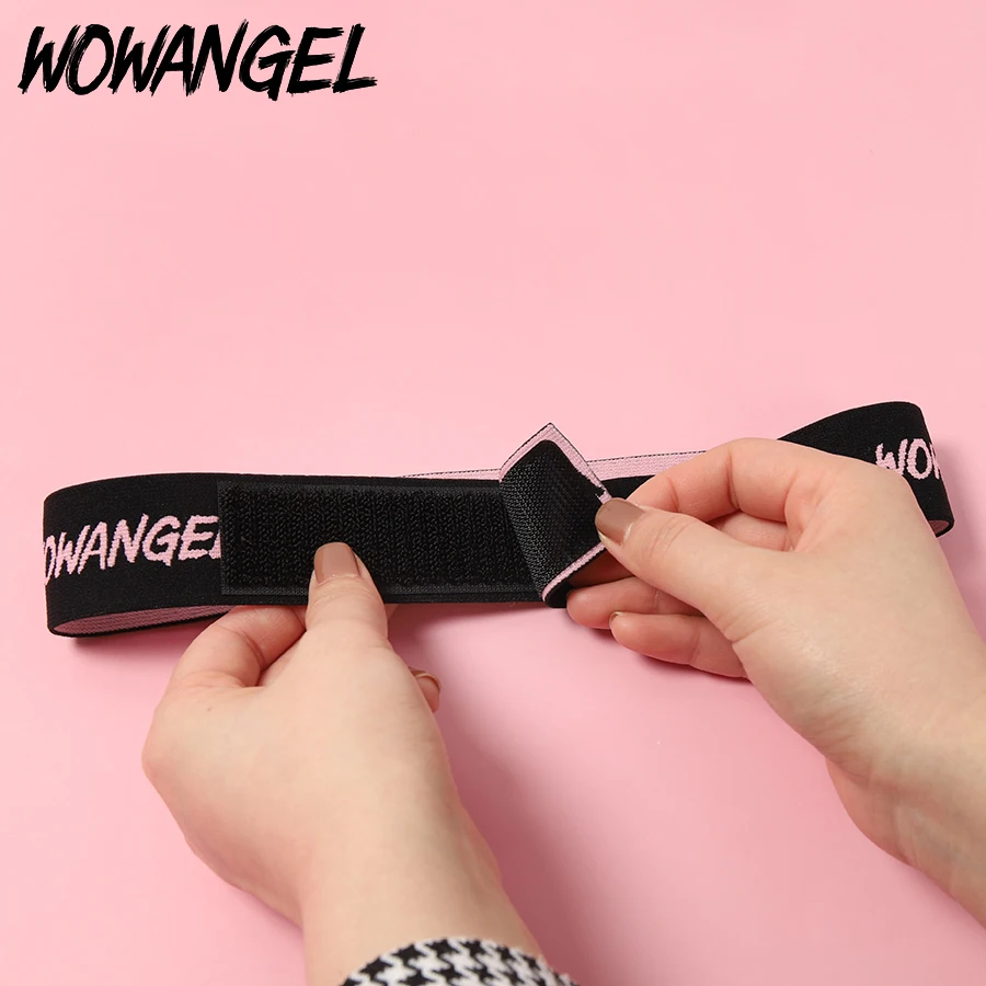 Wow angel Lace Melting Band Adjustable Elastic Band with Magic Tape 10PCS/5PCS/2PCS Elastic for Hair Edges Lace Edge Slayer