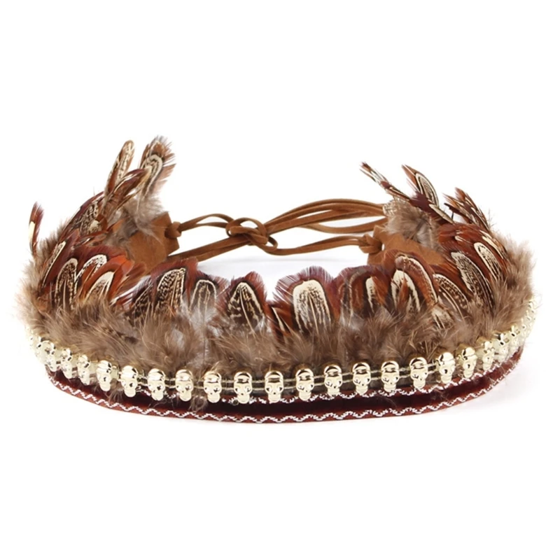 Lot De 3 Bandes De Chapeau De Cowboy Ethniques - Cordon Ciré Avec Perles - Bande Décorative Remplacement Pour Chapeau De Paille