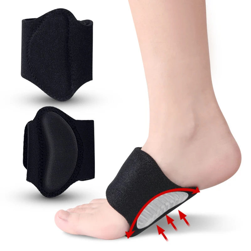 

Flat Foot Pad Arch Support Orthotic Insole Pronation foot Arch Corrector Plantar Fasciitis Orthopedic Insoles Bandage Type