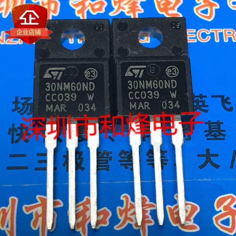 5 шт.-10 шт. STF30NM60ND NM60ND 30 новый импортный точечный до 25 A Новый 650 V - 220 F и оригинальный