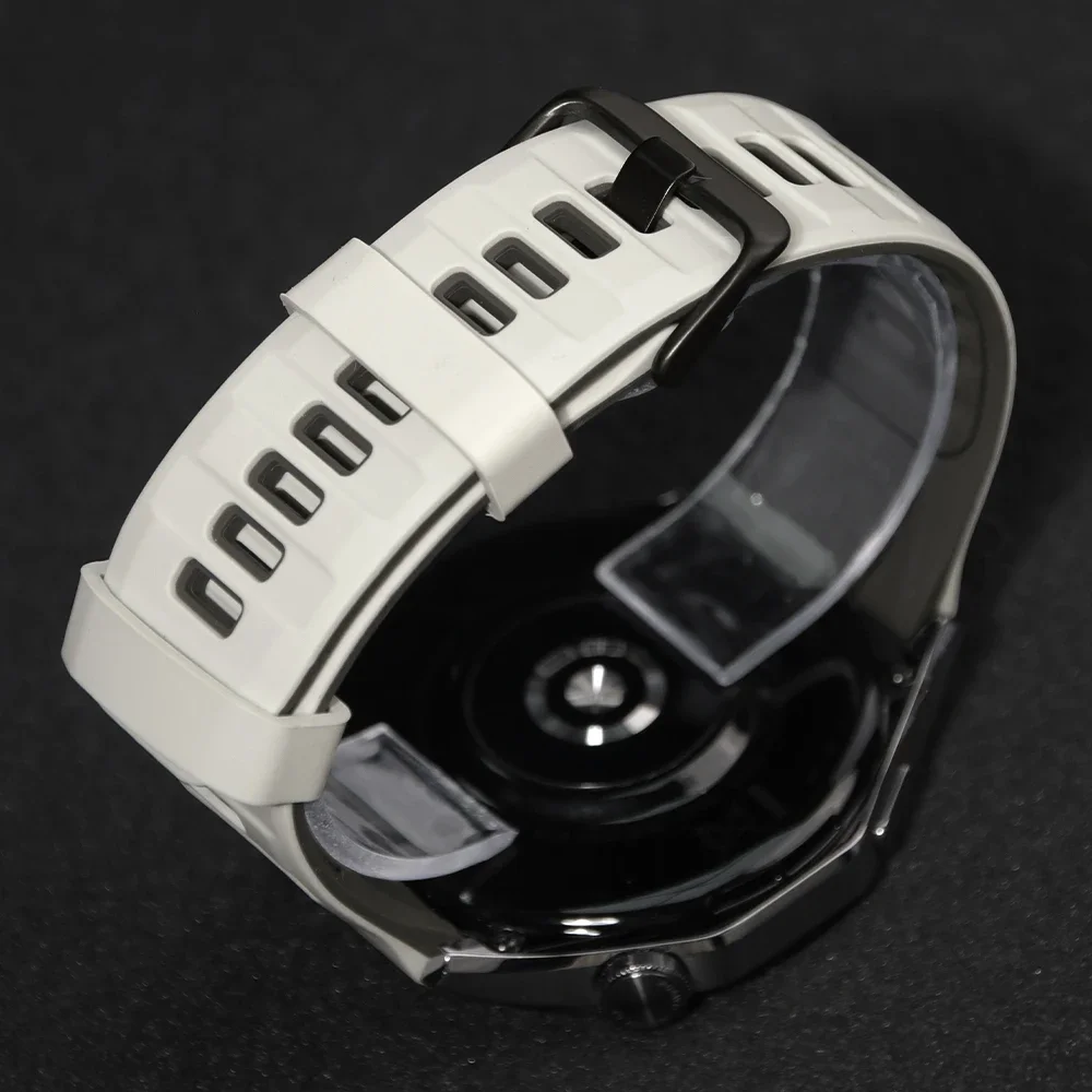 22mm Silicone Breathable Sports Watch Strap