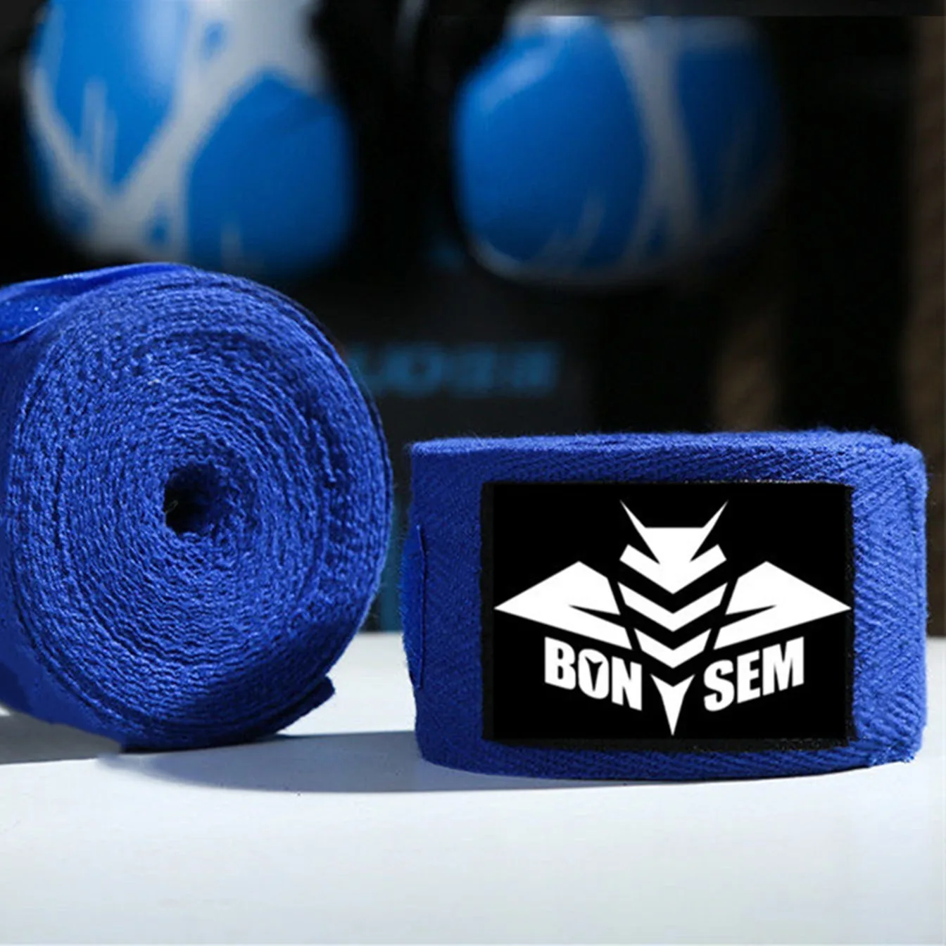 2 Rolls 2.5/3/5M Cotton Boxing Bandage Sports Strap Sanda Kick Boxing MMA Hand Gloves Wraps Belt Sports Wraps Bandage boxing bandage