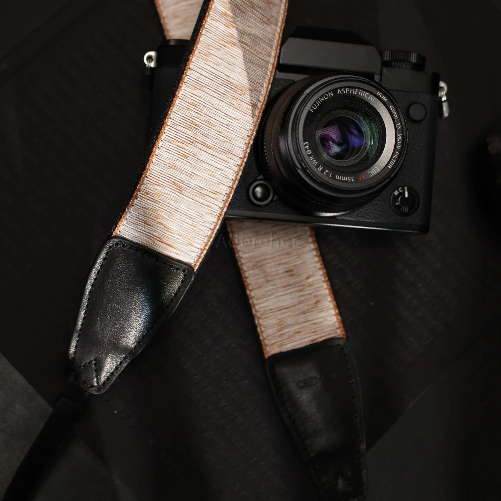 DSLR 카메라에 적합 마이크로 단일 사진 자수 시리즈 민족 스타일 조정 가능한 카메라 어깨 목 스트랩