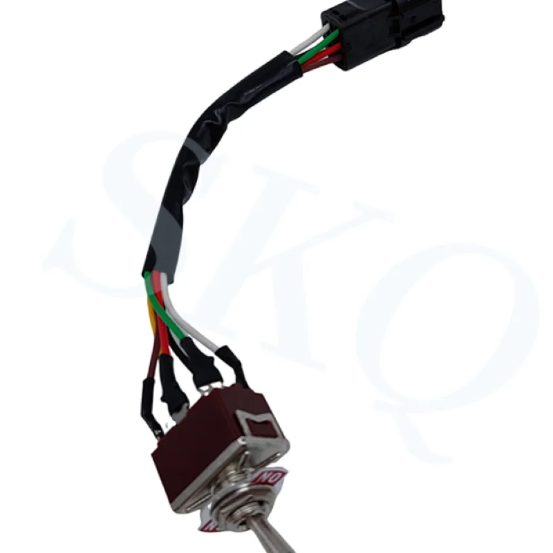 

For Vol-vo EC140B/160B/210B/290B/330B button switch 6-wire toggle switch 14616040 excavator accessories