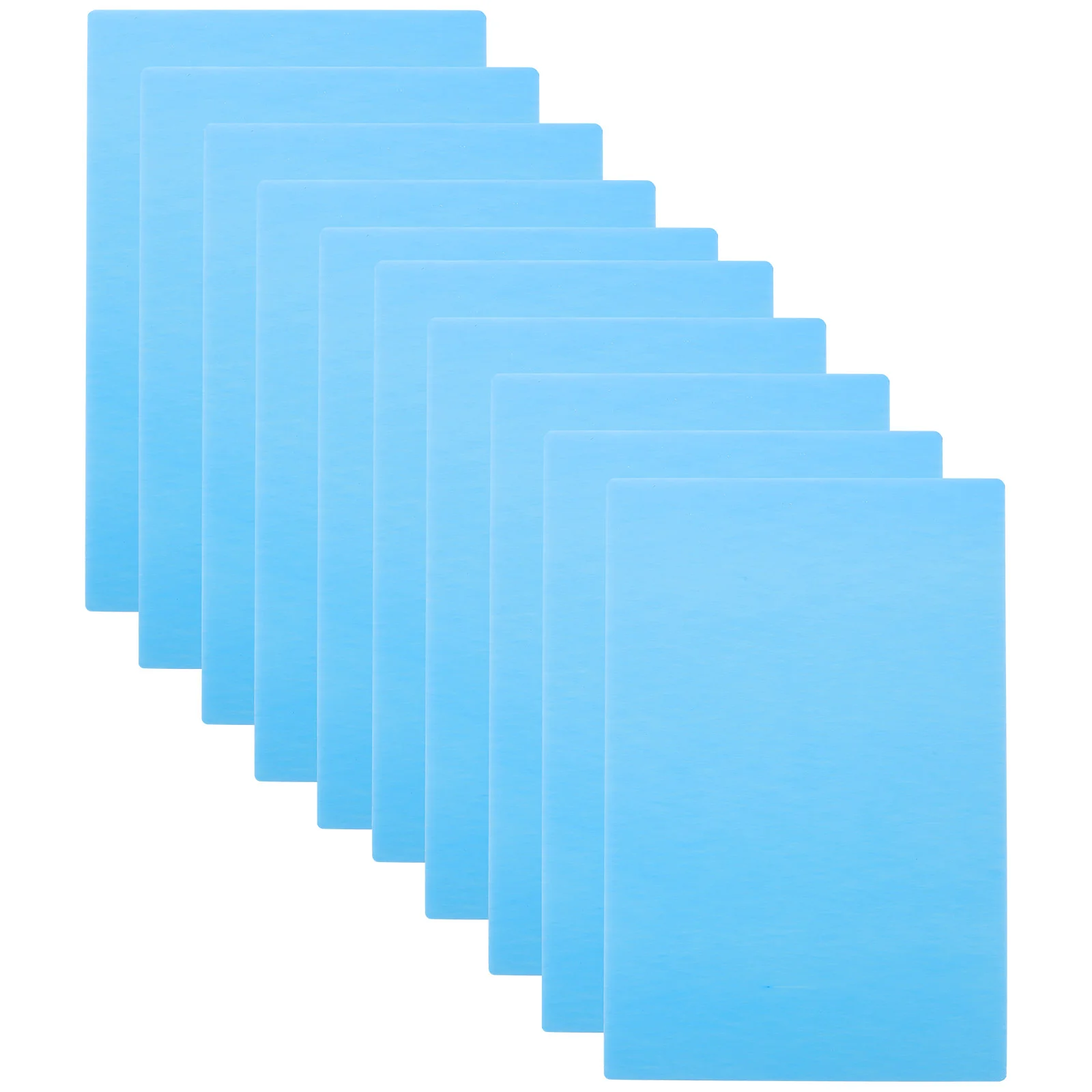 

10 Pcs Backing Plate Blank Foam Board Decor for Craft Pvc Color Skin Boards Projects