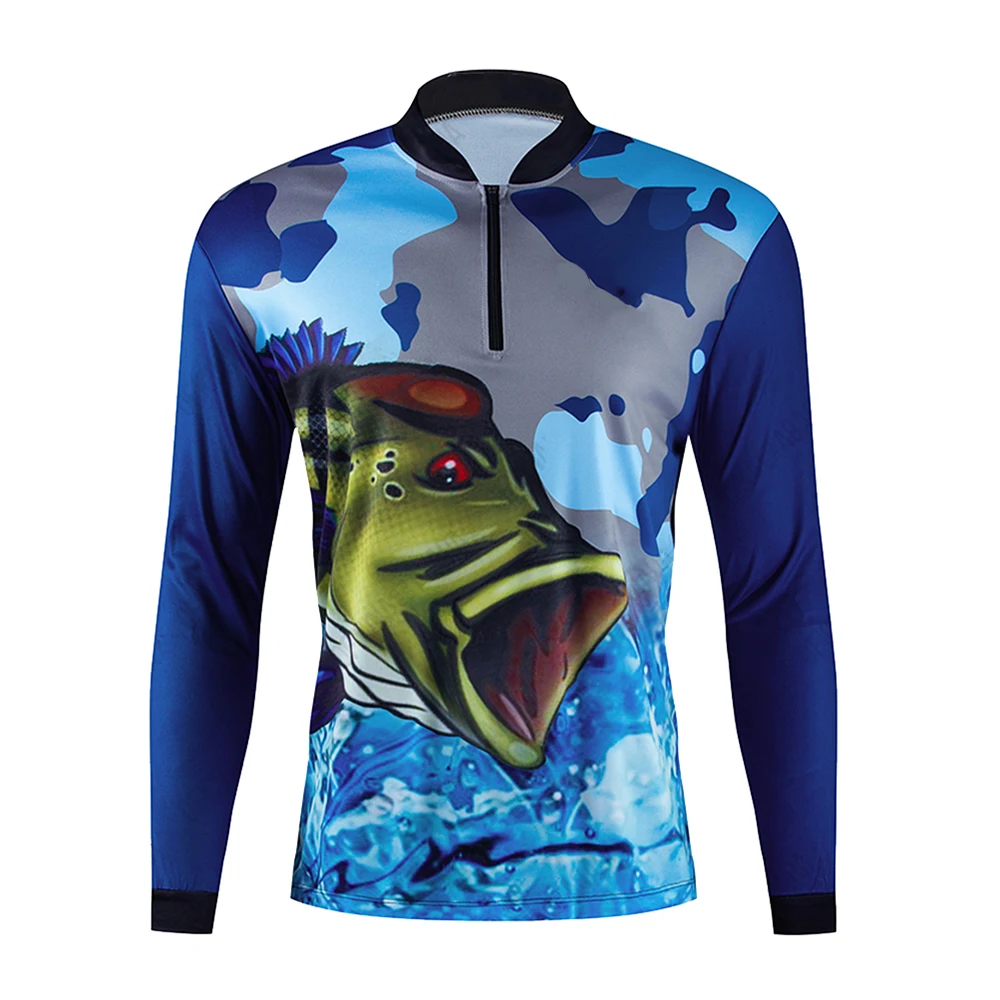 Chemise De Pêche Habit Homme Taille S - Bleu - UV Et Respirante