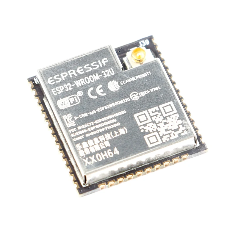 

5pcs/Lot ESP32-WROOM-32U Multiprotocol Modules SMD,ESP32-D0WD, 32Mbits SPI flash, UART U.FL Antenna Connector 4MB/8MB/16MB