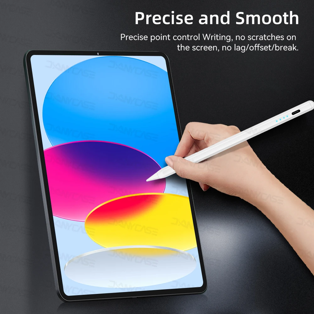 para a Apple Lápis com Inclinação de Rejeição de Palma Exibição de Potência para Ipad Caneta Lápis 2023 2023 20232023 2023 Pro ar Mini Caneta Stylus - Imagem 4