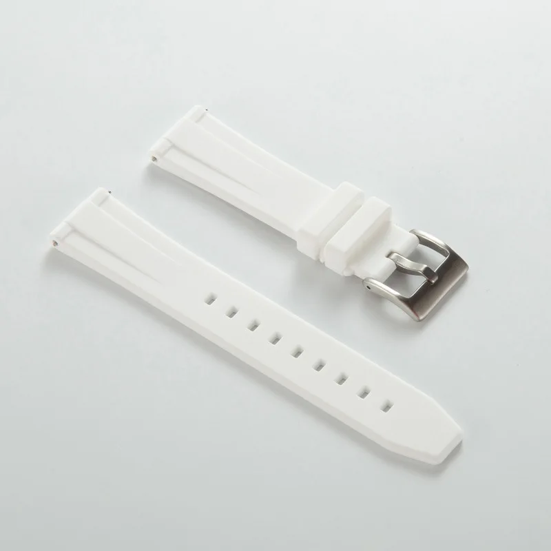 Soft Silicone Waterproof Sport Watchband - Universal Rubber Strap