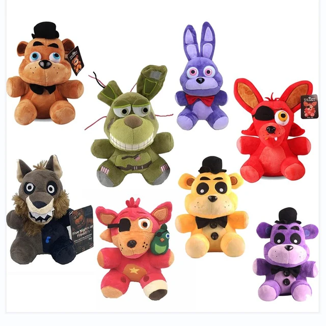 18 Cm Fnaf Freddy's Plush Toy Stuffed & Plush Animals Bear Rabbit Game Fnaf  Birthday Christmas Toys For Kids