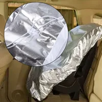 1 PC Universal Children's Car Safety Seat Sunshade Baby Kid Dust Cover Sunscreen Blocking Ultraviolet Heat Insulation Seat Cover 3