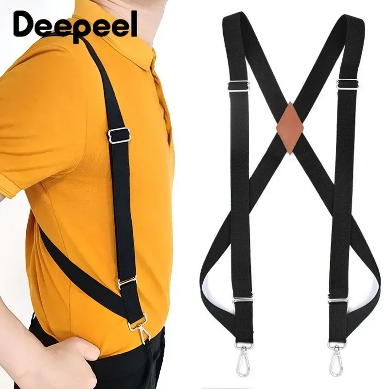 1 шт., мужские Эластичные подтяжки Deepeel 2,5*125 см