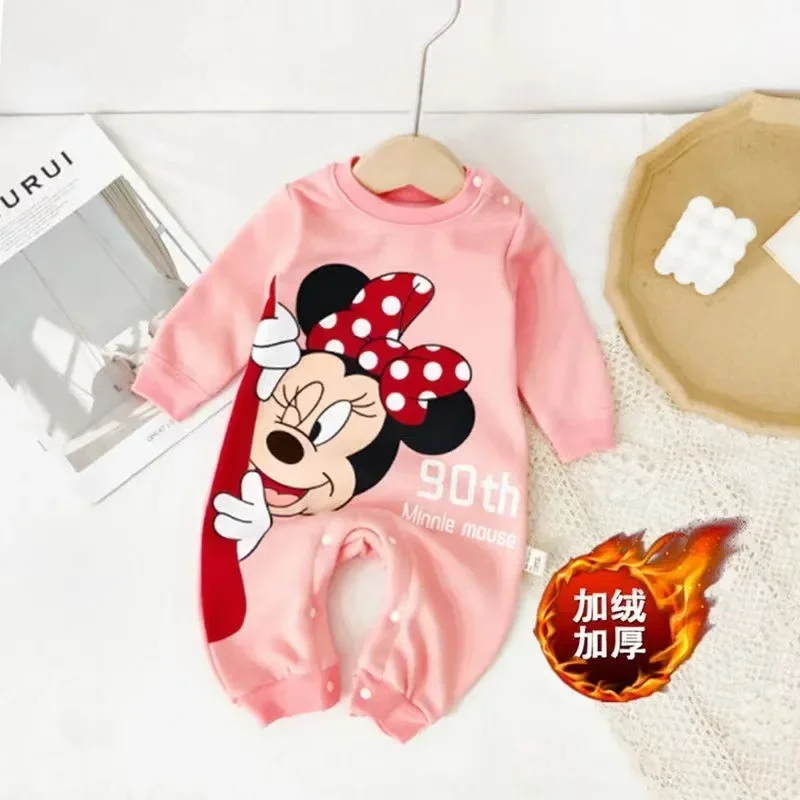 Boy Minnie Mouse Baby Jacket Autumn Winter Newborn Baby Boy Long