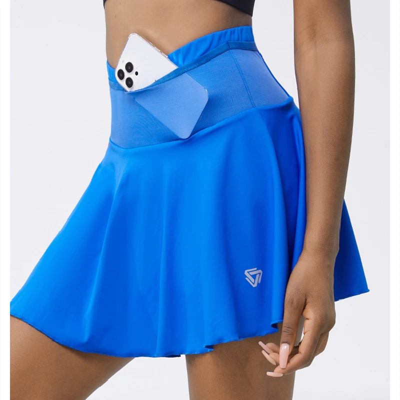 Women Pleated Skirts Sports Golf Tennis Skirt Gym Fitness Athletic Badminton Running Yoga Short Workout Skort