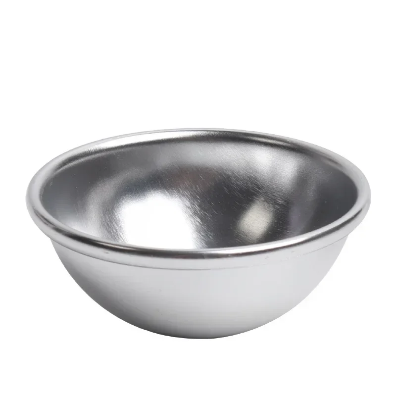 1Pcs Round Aluminium Alloy Bath Bomb Molds DIY Tool Salt Ball Homemade Crafting Semicircle Sphere Shell Metal Bath Tool Mold Bath Bomb Mold