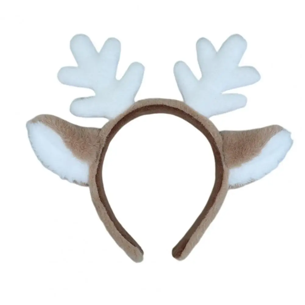 Deer Ears Headgear Hair Headband 2 Styles Christmas Kids