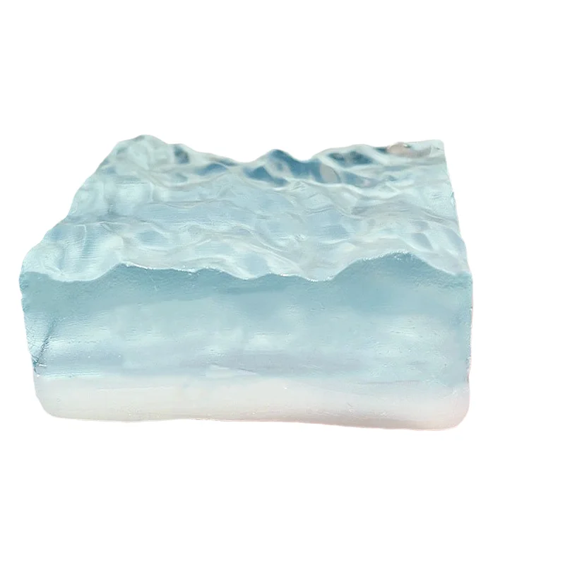 Squishy Ocean Cube Squeeze Toy Super Soft Stress-relieving Cube Transparent Ocean Sticky Toy Creative Swimming Pool Sensory Toy