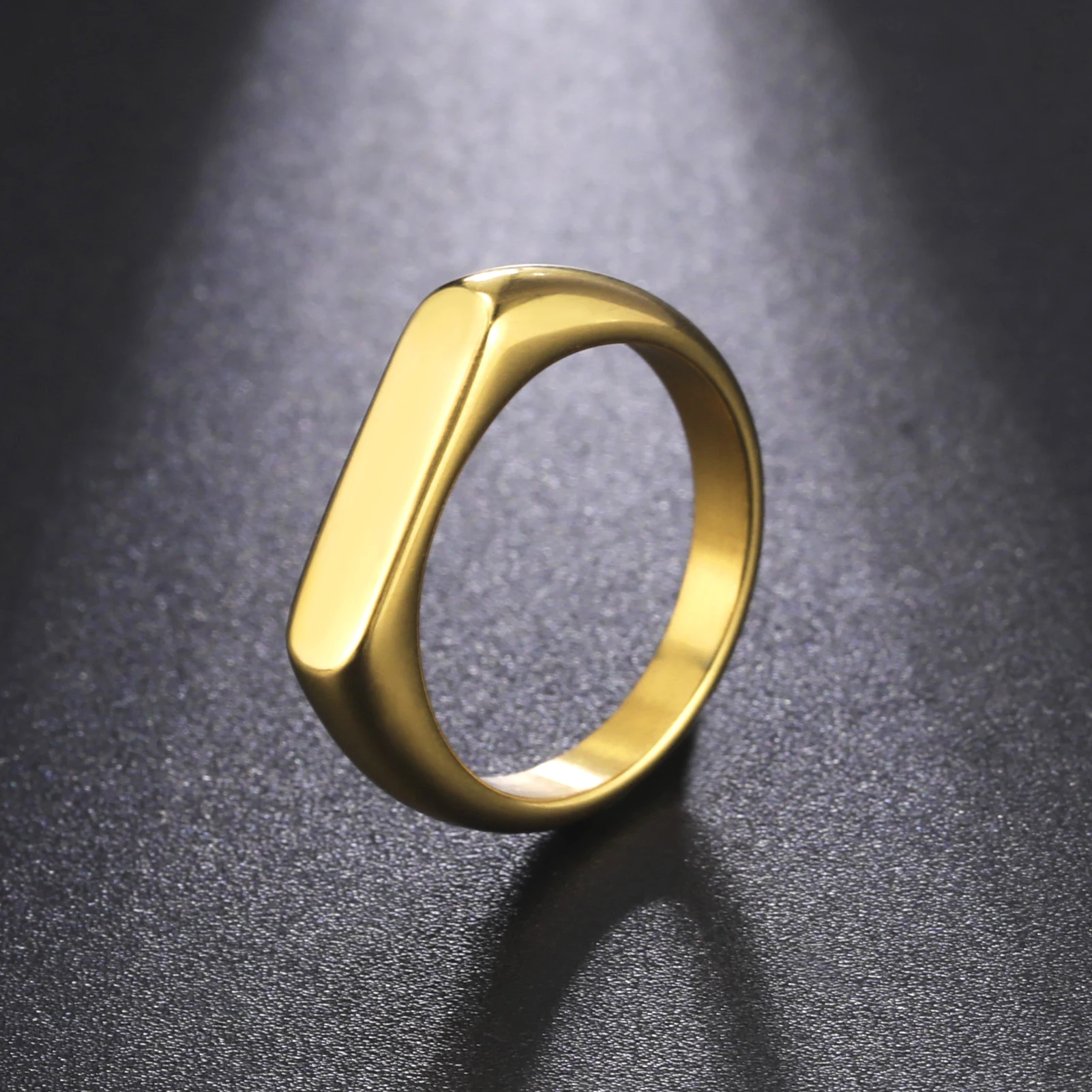 Stainless steel ring Skyrim Signet Rings for Men Women 5MM Wide Finger Rings Wedding Couple Jewelry 2025 Trend