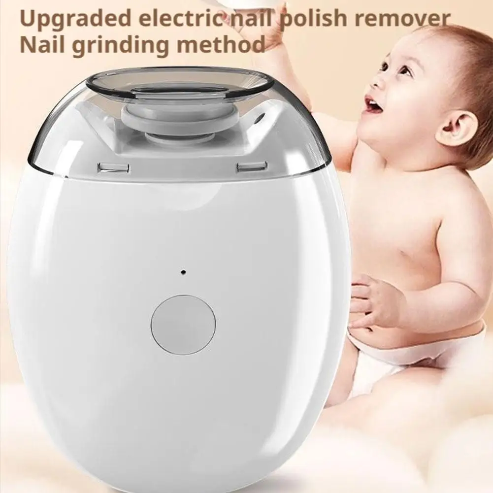 2 in 1 LED 조명 전동 손톱깎이, 자동 손톱 그라인더 트리머, 및 성인용 미니 매니큐어 도구, 네일 케어