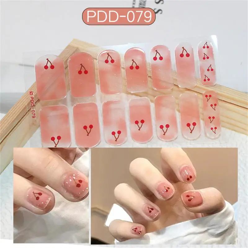 Nail Stickers Nail Art Tools Nail Decals 14 Small Self-adhesive Nail Stickers Can Be Torn Off And Removed Nail Stickers Polish Film