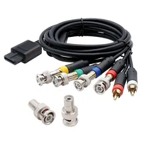 AV RCA BNC RGB Cable for N64 SNES NGC Cable for Console Video Audio Cord AV Composite Cable for Bitfunx Strong Signal Cable - Image 3