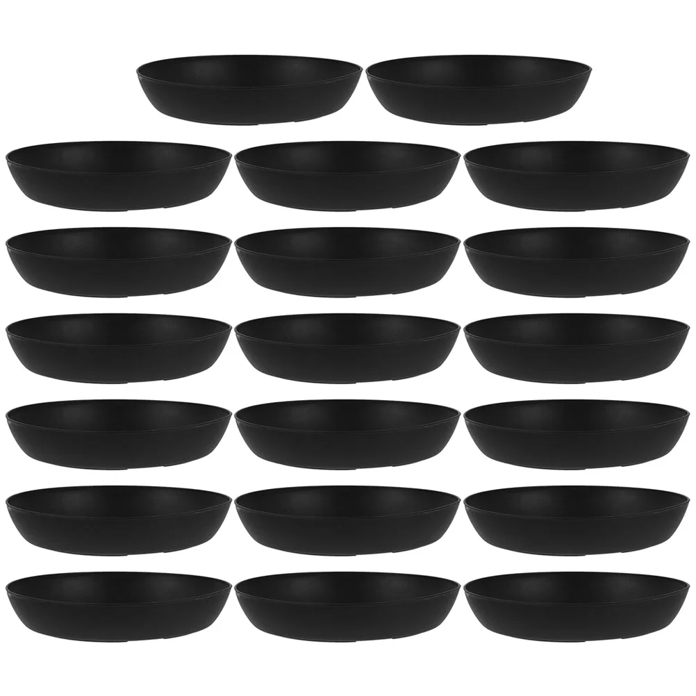 

20pcs Plastic Plant Drainage Trays Plastic Planter Pot Saucers Potted Plant Saucers