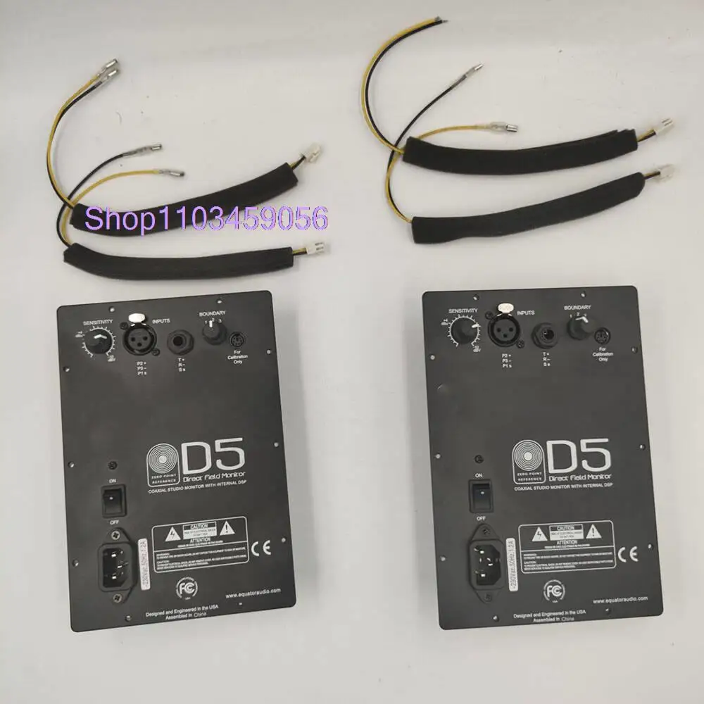 2 Pz Per Equator Audio D5 Dsp Monitor Altoparlante Supporto 6.5 "Woofer Power Audio Modulo Amplificatore Altoparlante Attivo
