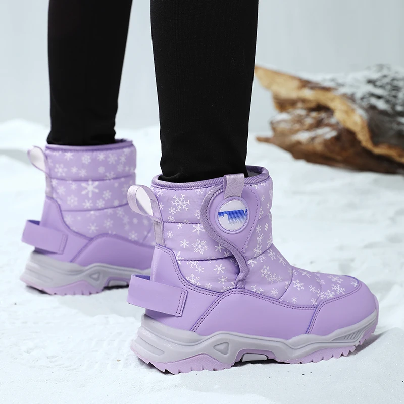 Hot Sell Girls Boots Children Snow Boots For Boys Fashion Sneakers