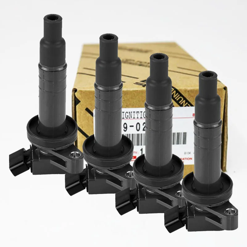 Bobines D’Allumage EVGATSAUTO – Compatibles Toyota Corolla, Yaris, Rav4, Citroën C1, Peugeot 107, Réf. 90919-02239 & OE