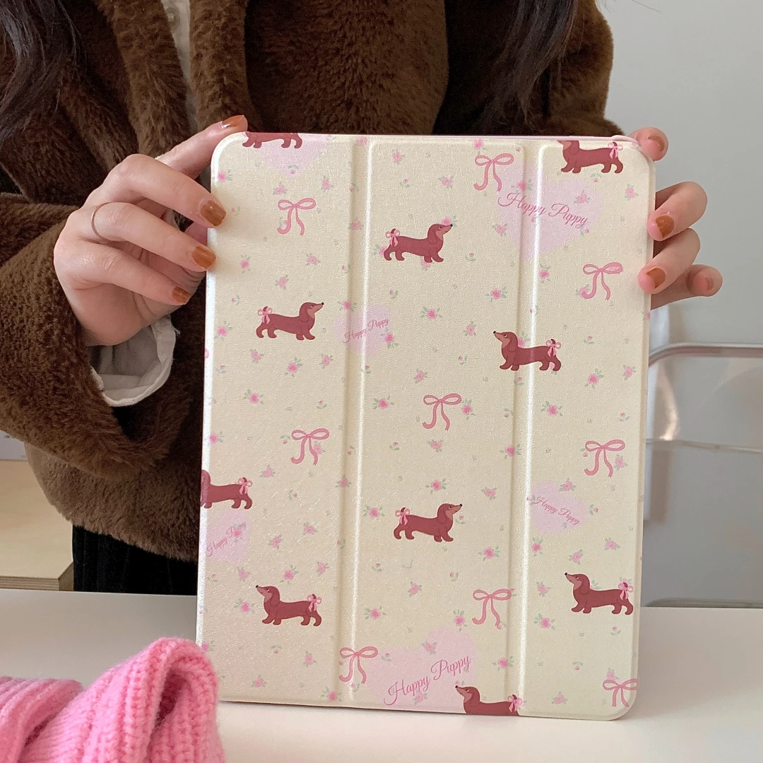 Cartoon Puppy Case for iPad