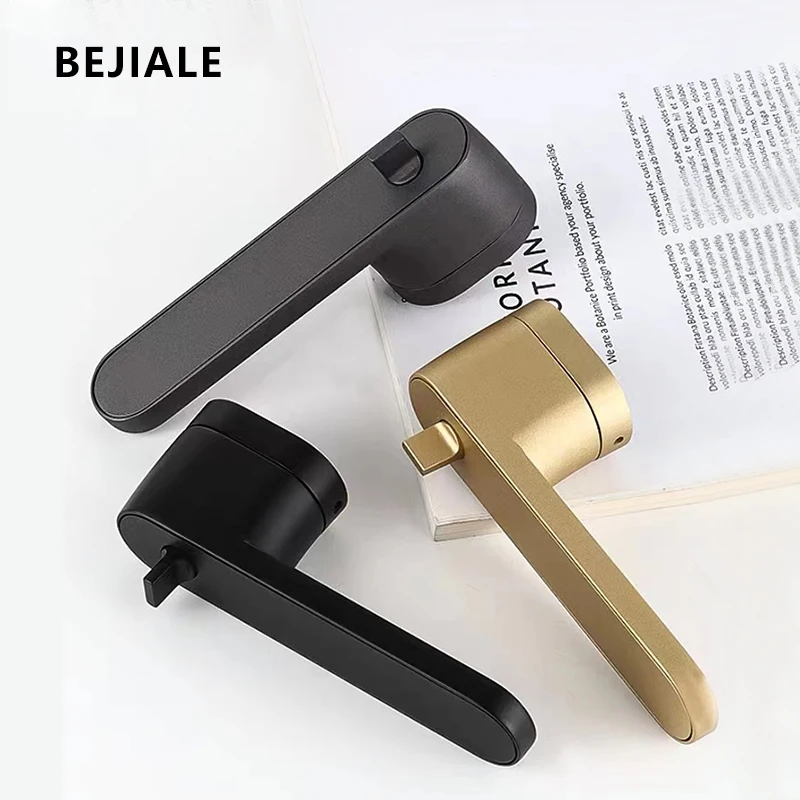 寝室用の磁気ドアロック,モダンなミニマリストの木製ドアハンドル,サイレントルーム,家庭用 - AliExpress ミニマリスト埋め込み丸型室内ドアロックドアハンドル寝室の部屋木製ドアロック磁気サイレントドアロック(Black Nickel)