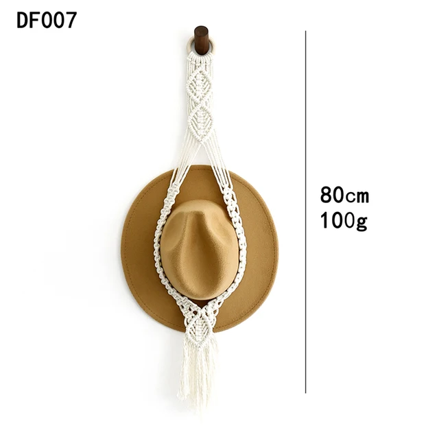 Cintres Pour Chapeaux En Macramé - Support Mural Pour Chapeau Boho Tassel  Pour Affichage De Stockage À La Maison,Rack Horizo[u318] Deux Étages -  Cdiscount Prêt-à-Porter