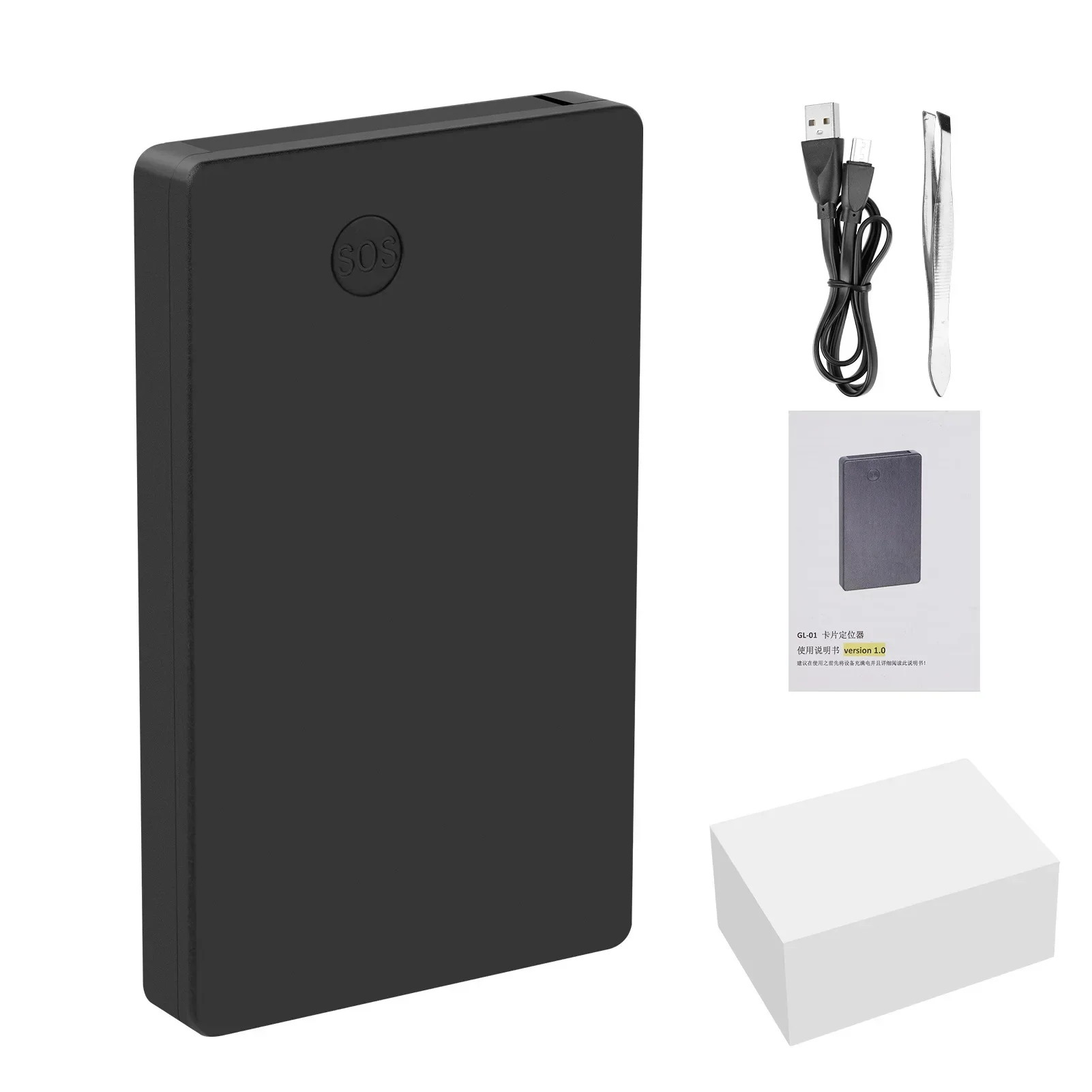 Card Type Locator for Personal Wallet Card SOS Surrounding Alarm GPS Location Tracker 4G