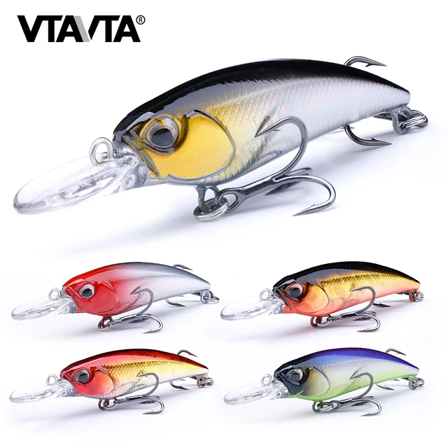 VTAVTA Deep Diving Japanese Sinking Minnow Fishing Lures 78mm 5g Artificial  Plastic Hard Bait Carkbait Pike Wobblers Bass Tackle - AliExpress