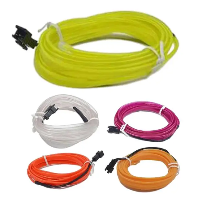 자동차 인테리어를 화려하게 밝히는 자동차 EL 네온 스트립