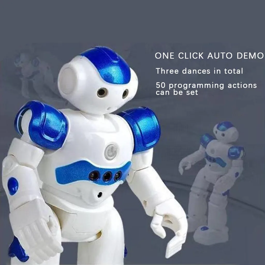 SGILE RC Robot Toy, Programmable Intelligent , Blue – sgile