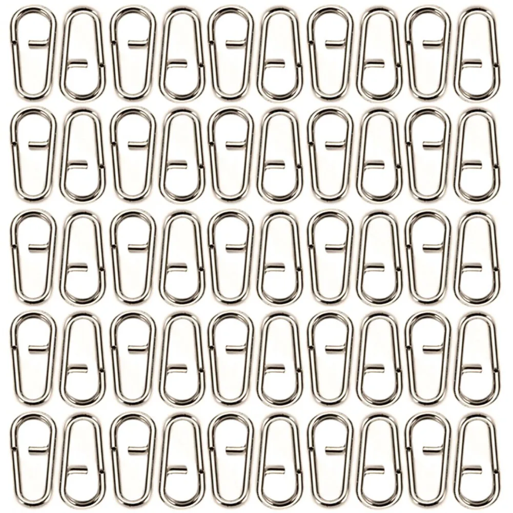 

Realistic Move for Lure or Bait, Smooth Connection, High Strength and Corrosion Resistance, 50/100Pc Split Rings