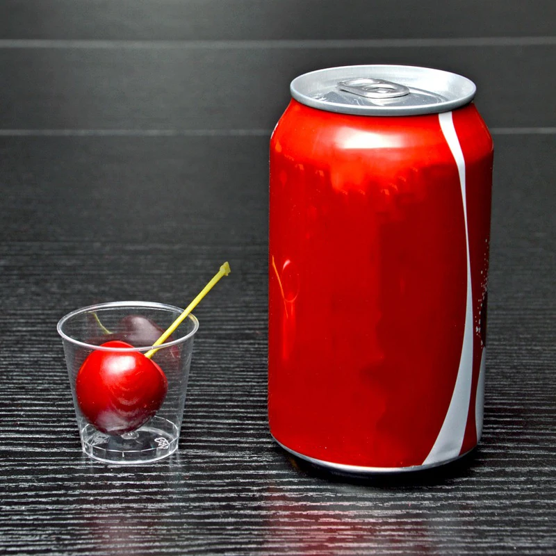Glass Cup Disposable Party Shot Glasses 50PCS 4.5*4*3cm