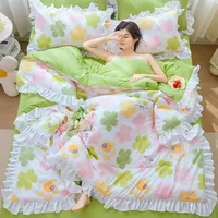 Bedding Summer Quilted Blanket Thin Comforter Bedspread for Double Bed Air Condition Quilt for Student Car Kids Adult Bed Cover 5