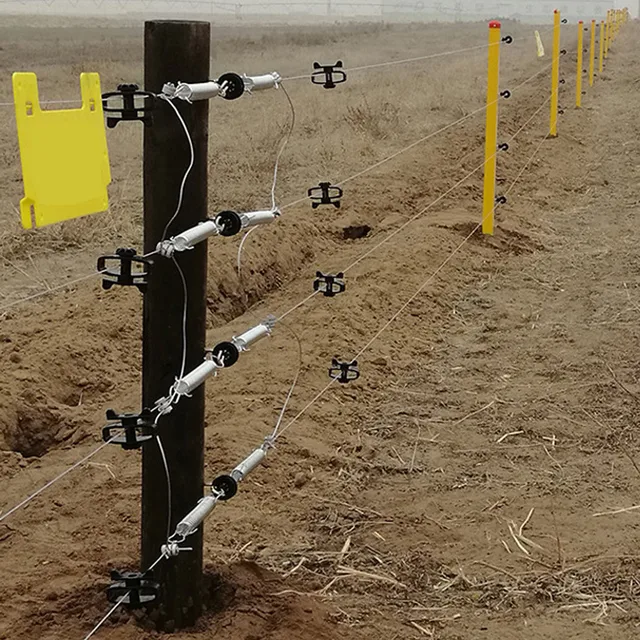 50 Darabos Elektromos Kerítés Szigetelők Tartós Csavaroszlopok Többfunkciós Post Szigetelő Tartozékok Kerti - Image 5
