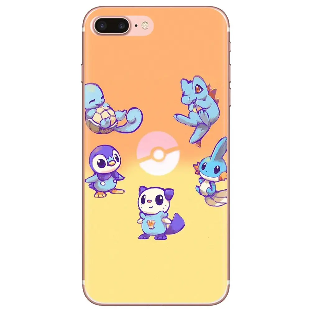 For Meizu M6 M5 M6S M5S M2 M3 M3S NOTE MX6 M6t 6 5 Pro Plus U20 Soft Silicone TPU Case Anime Cartoon Mudkip Charmander Art meizu cover Cases For Meizu