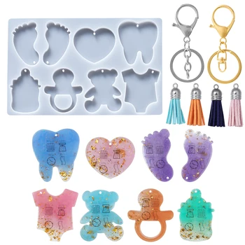 Bear Heart Pendant Mold 1