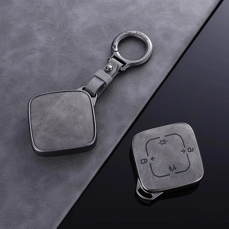 Portable Key Case for ZEEKR 001 ZEEKR X 2023 2024 Remote Car Key Cover Fob Holde