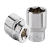 1pc 8MM 9MM 10MM 11 12 13 14 15 16 17 18 19 20 21 22 23 24 hexagon 1/2 short socket Wrench Head Sleeve Chrome vanadium alloy 2