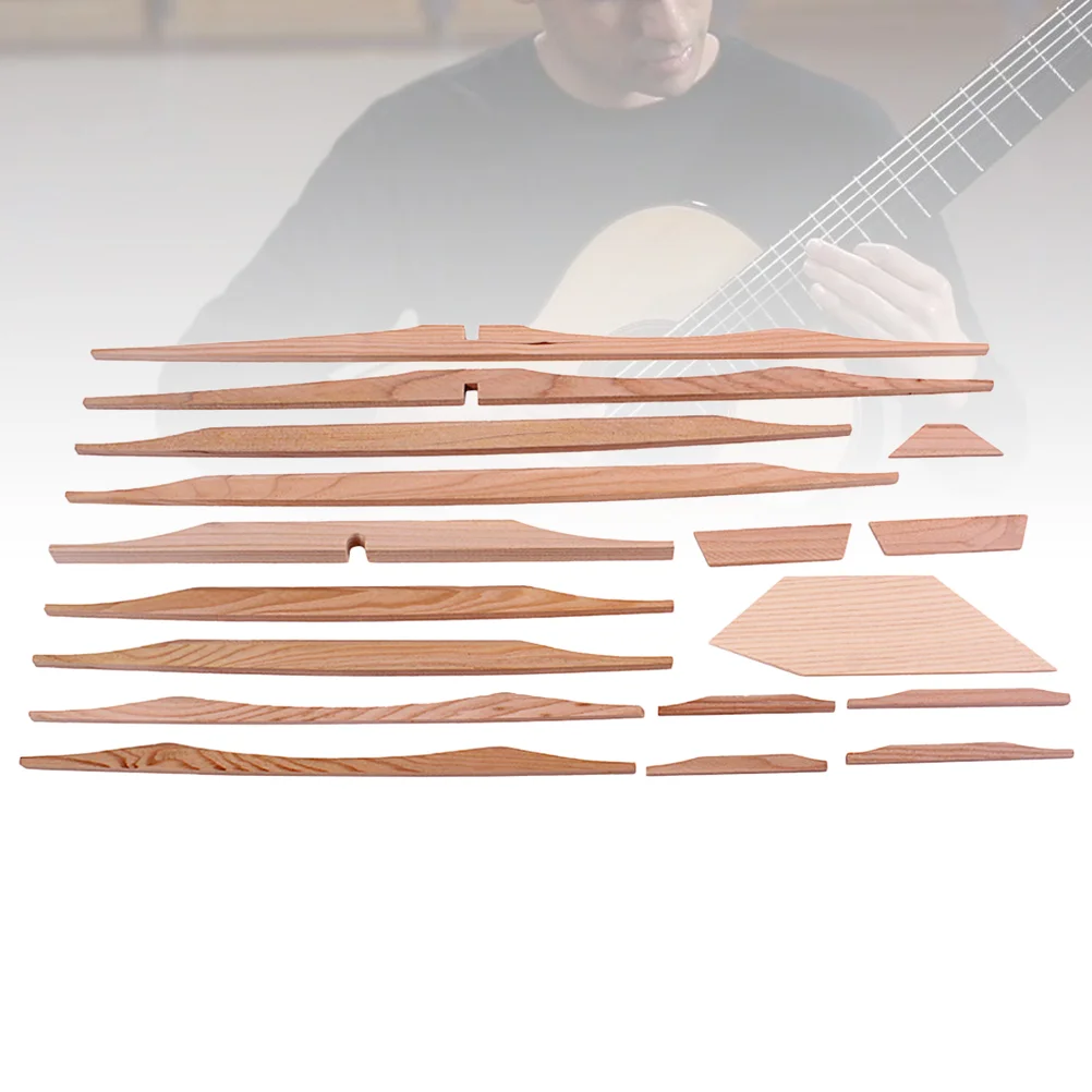 

Spruce Brace Wood Kit Light Brown Sitka Professional Inch Luthier DIY Kit Wood Kit Guitar Parts for Bass Guitar